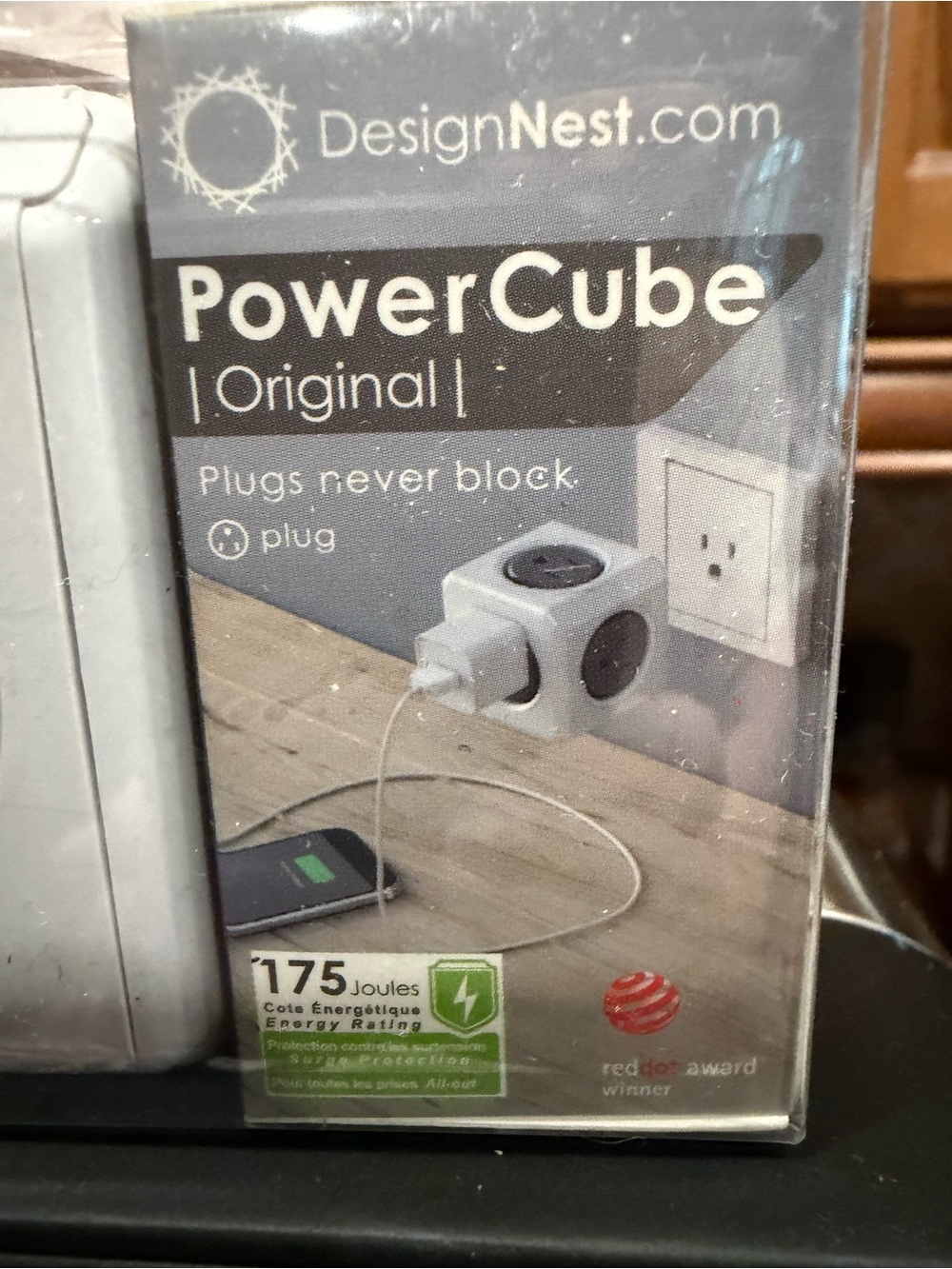 DesignNest PowerCube Original Multi-Outlet - White